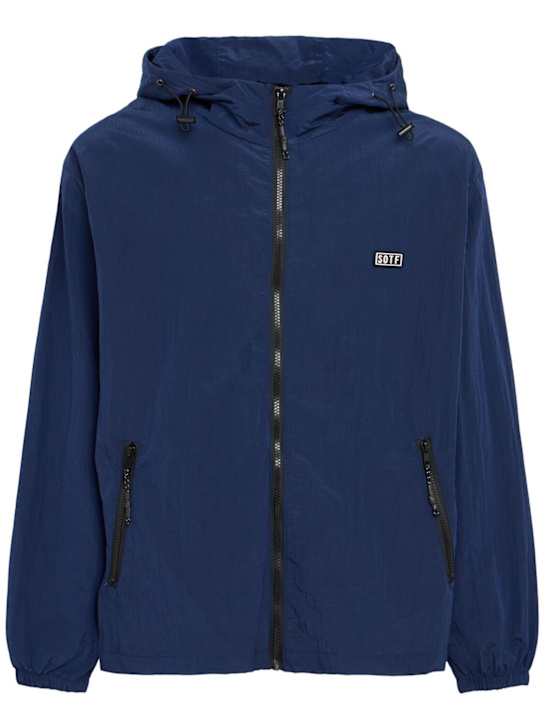 SOTF: ウィンドブレーカージャケット - ブルー - men_0 | Luisa Via Roma