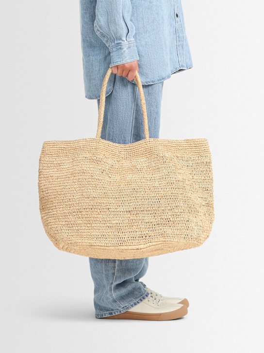 The Row: Oregon raffia effect tote bag - women_1 | Luisa Via Roma