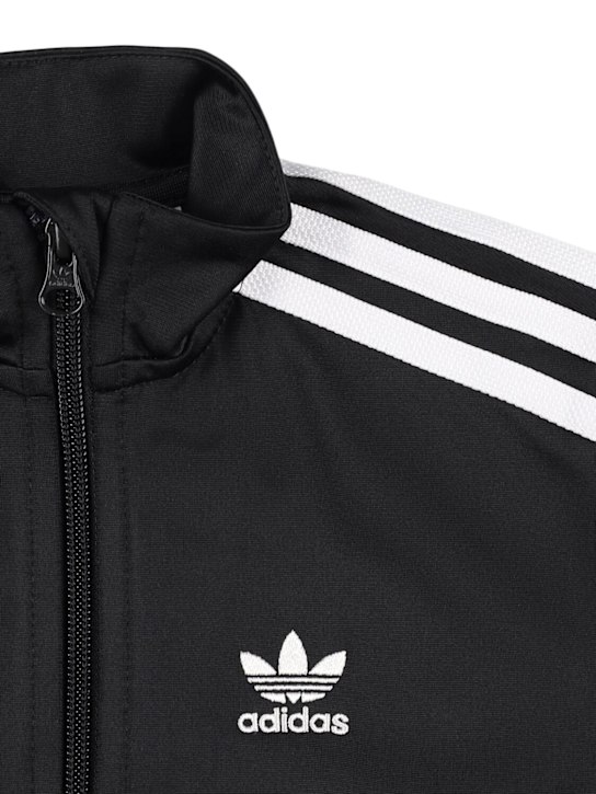 adidas Originals: Sudadera y pantalones deportivos de algodón - Negro - kids-girls_1 | Luisa Via Roma