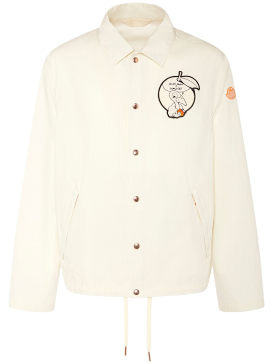 Moncler Genius: Moncler x Gilga Farm Satsuma jacket - White - men_0 | Luisa Via Roma