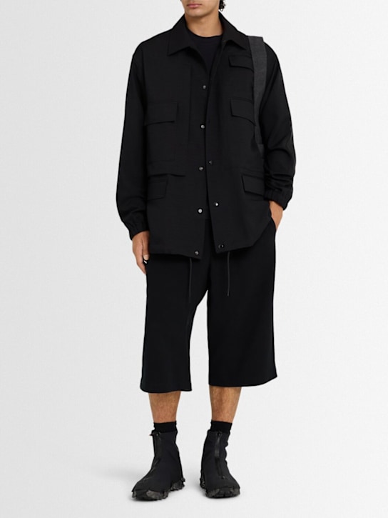 Y-3: Tech overshirt - men_1 | Luisa Via Roma