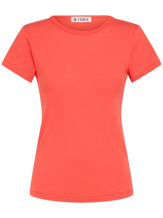 Fitted short sleeve t-shirt