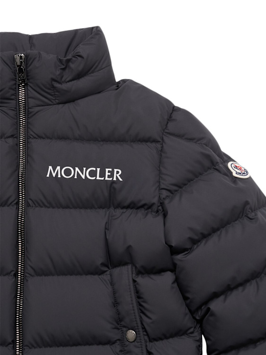 Moncler: Bajan tech down jacket - kids-boys_1 | Luisa Via Roma