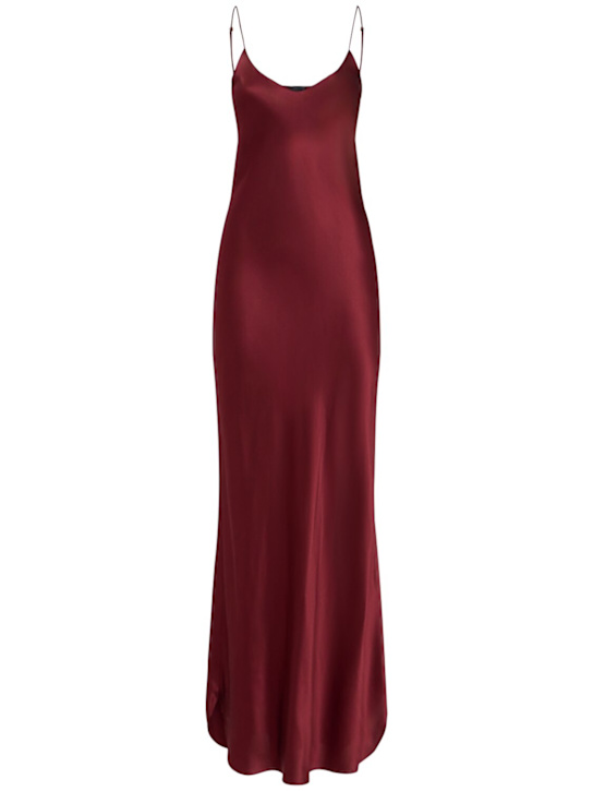 Nili Lotan: Cami silk gown - women_0 | Luisa Via Roma