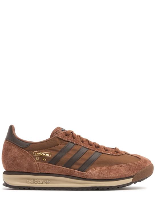 adidas Originals: SL 72 RS sneakers - Brown - men_0 | Luisa Via Roma