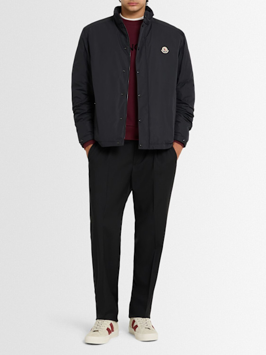 Moncler: Epine tech down jacket - Black - men_1 | Luisa Via Roma