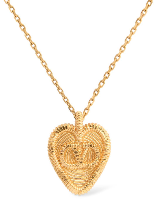 Valentino Garavani: Heart necklace - women_0 | Luisa Via Roma