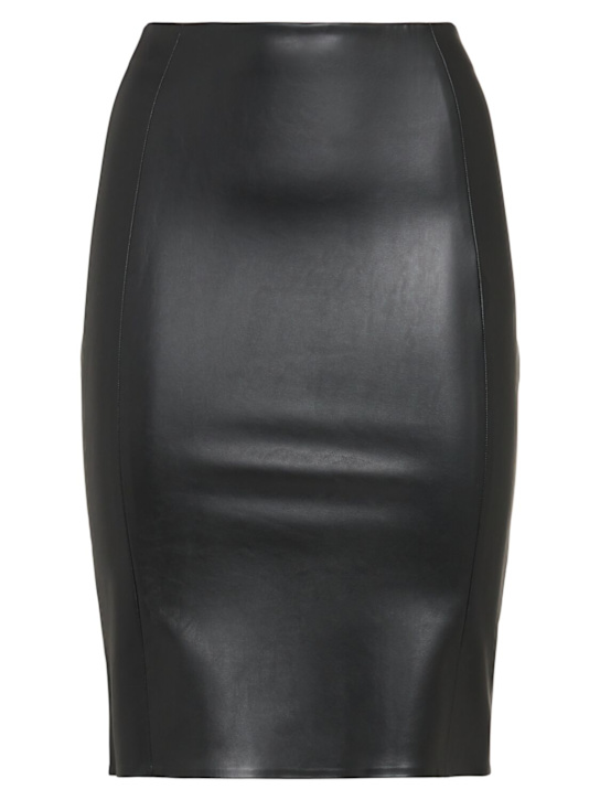 Wolford: Jenna midi skirt - Black - women_0 | Luisa Via Roma