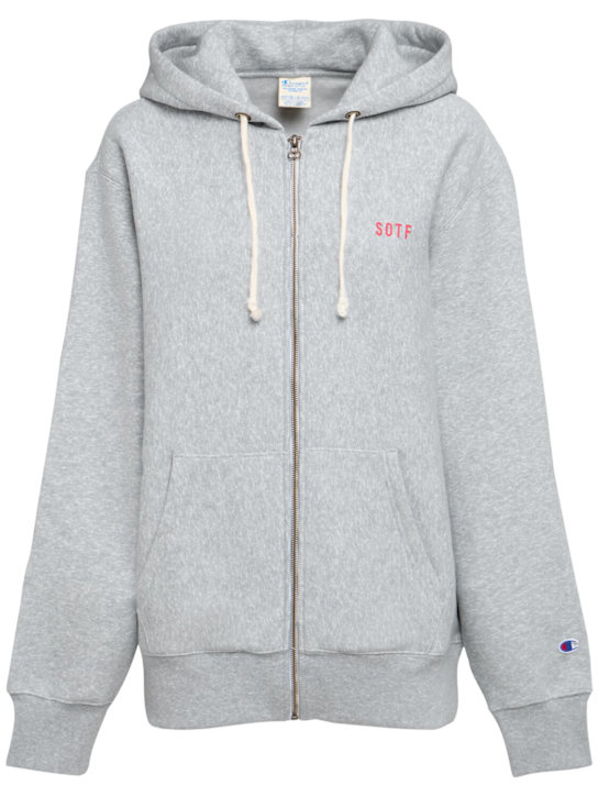Champion Pinnacle: Full-zip sweatshirt hoodie - women_0 | Luisa Via Roma