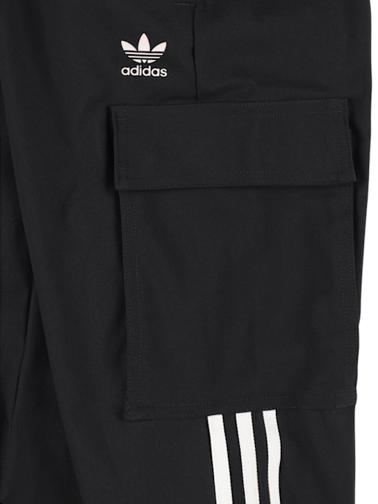 adidas Originals: Pantalones cargo - Negro - kids-girls_1 | Luisa Via Roma