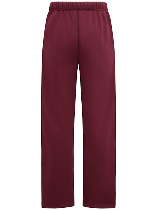 SOTF: Cotton blend sweatpants - Bordeaux - men_1 | Luisa Via Roma