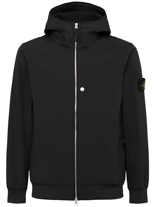 Stone Island: Soft shell jacket - men_0 | Luisa Via Roma