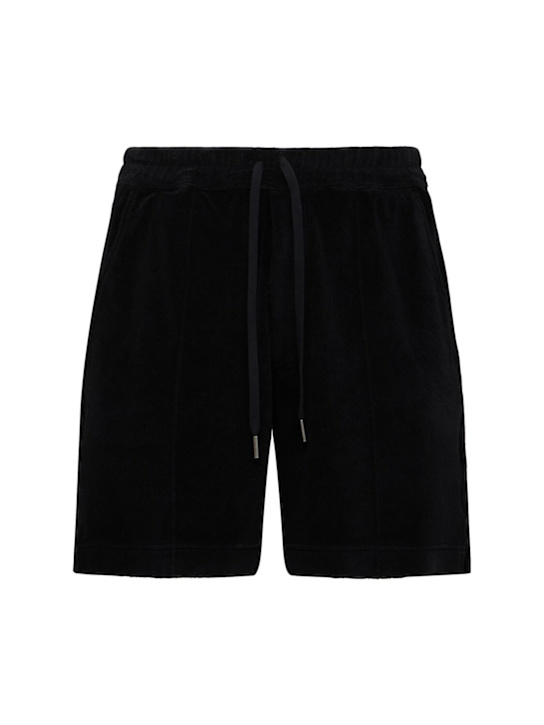 Tom Ford: ラグジュアリー コットンブレンド タオルショーツ - men_0 | Luisa Via Roma