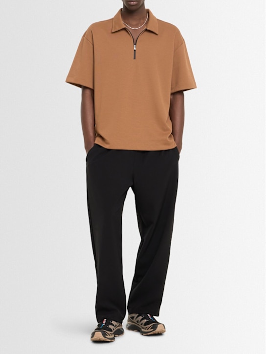 SOTF: Interlock polo - Beige - men_1 | Luisa Via Roma