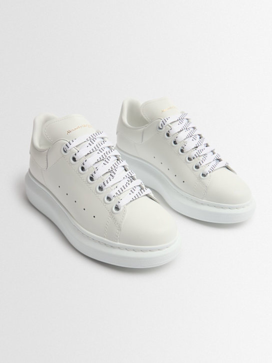 McQueen: Oversized leather sneakers - women_1 | Luisa Via Roma
