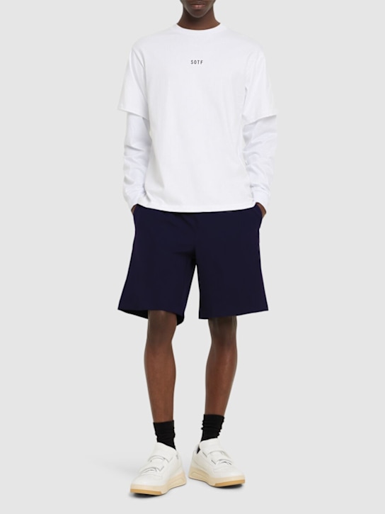 SOTF: Shorts Tek - Azul - men_1 | Luisa Via Roma