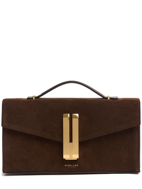 DeMellier: Vancouver suede clutch - women_0 | Luisa Via Roma