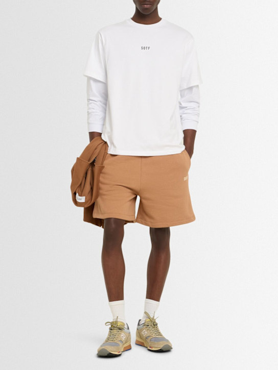 SOTF: T-shirt con doppia manica - Bianco - men_1 | Luisa Via Roma