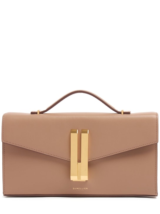 DeMellier: Vancouver smooth leather clutch - women_0 | Luisa Via Roma