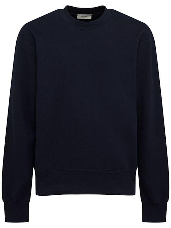 The Core: Crewneck cotton sweatshirt - Blue - men_0 | Luisa Via Roma