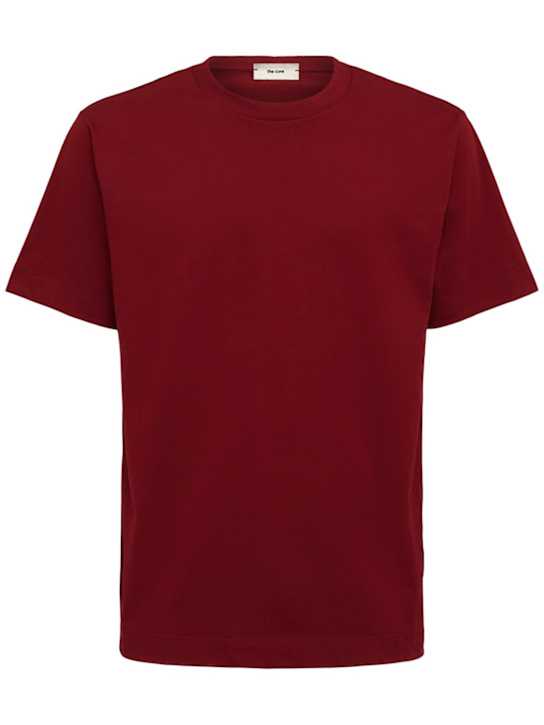 The Core: T-shirt en jersey de coton - Rouge - men_0 | Luisa Via Roma
