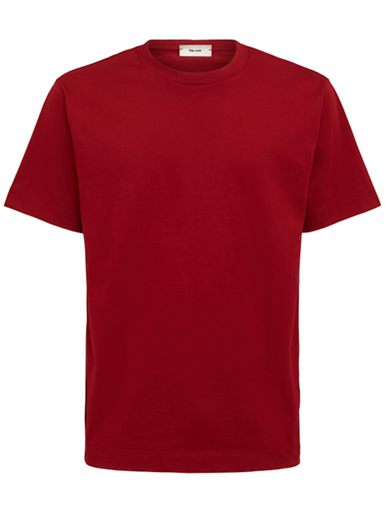The Core: Classic cotton jersey t-shirt - Red - men_0 | Luisa Via Roma