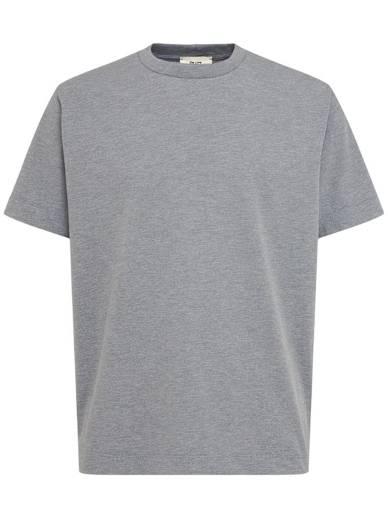 The Core: Classic cotton jersey t-shirt - Grey - men_0 | Luisa Via Roma