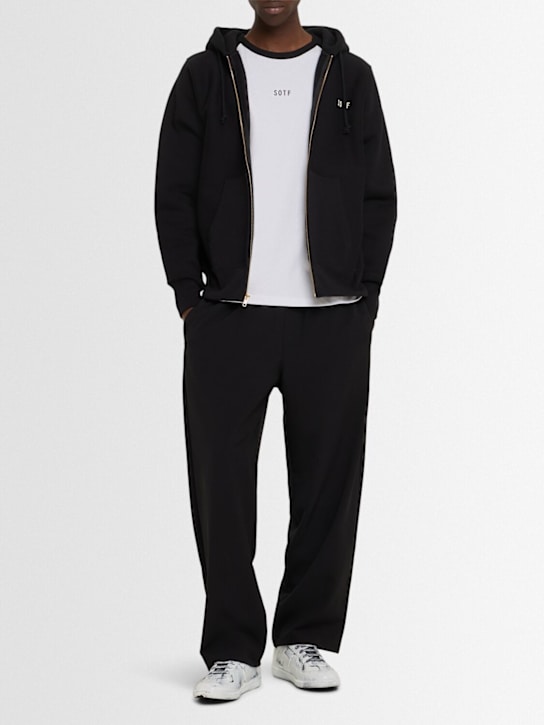 SOTF: Baseball logo t-shirt - White/Black - men_1 | Luisa Via Roma