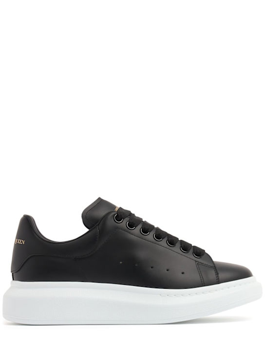 McQueen: Oversized leather sneakers - men_0 | Luisa Via Roma