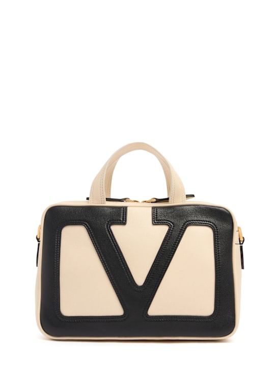 Valentino Garavani: Small nappa leather top handle bag - women_0 | Luisa Via Roma