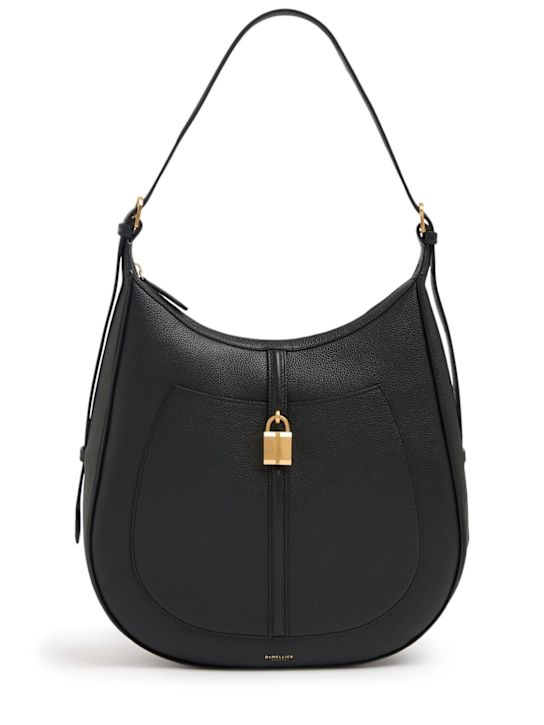 DeMellier: The Siena grain leather hobo bag - women_0 | Luisa Via Roma