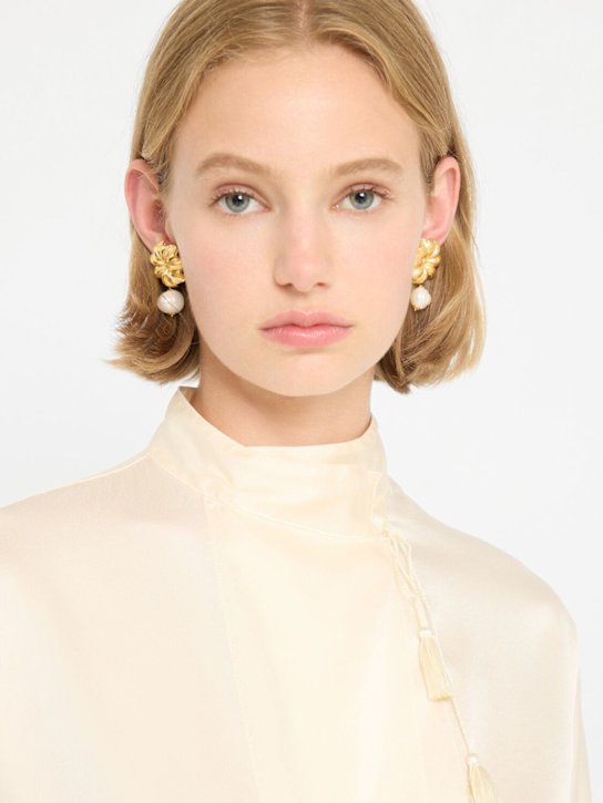 Destree: Orecchini Sonia Daisy con perle - women_1 | Luisa Via Roma