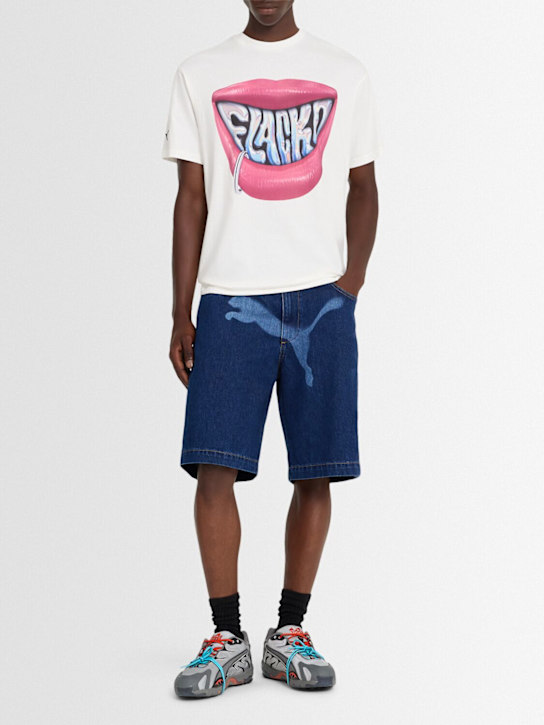 PUMA: A$ap Rocky Flacko Smile t-shirt - men_1 | Luisa Via Roma