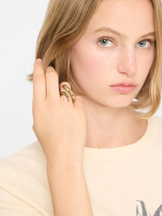 Chloé: Snake ring - Gold - women_1 | Luisa Via Roma
