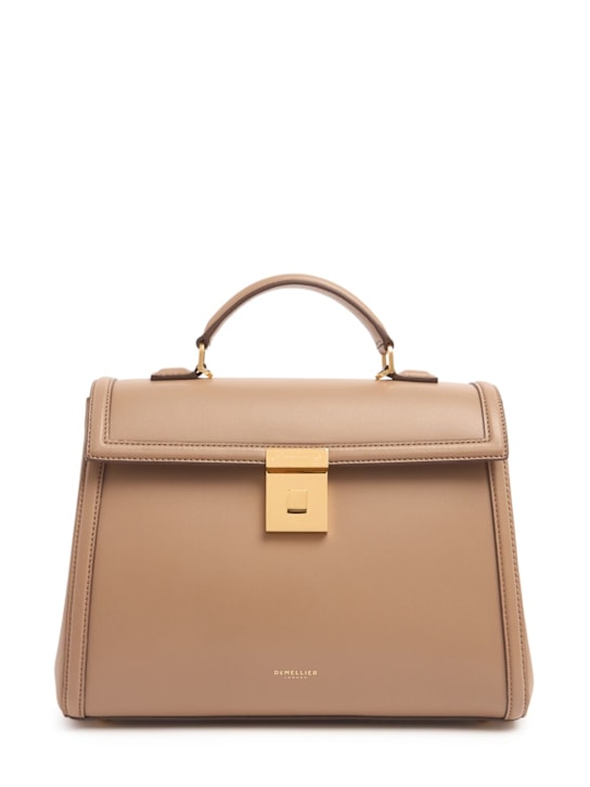 DeMellier: Midi Paris smooth leather top handle bag - women_0 | Luisa Via Roma