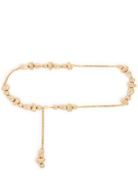 Zimmermann: Halcyon chain belt - Gold - women_0 | Luisa Via Roma