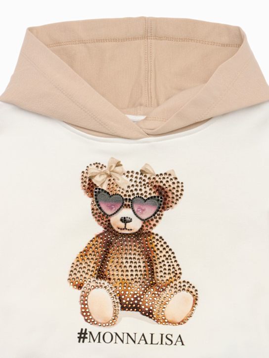 Monnalisa: Felpa e pantaloni stampa Bear - kids-girls_1 | Luisa Via Roma