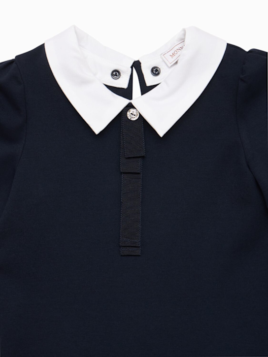 Monnalisa: Punto Milano dress - kids-girls_1 | Luisa Via Roma