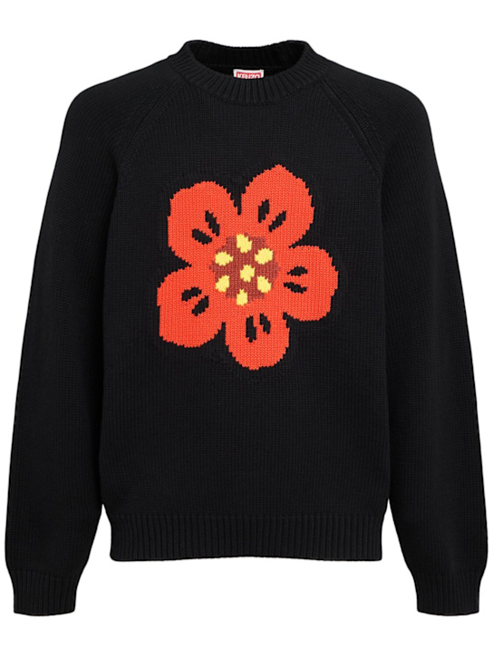 Kenzo Paris: Pullover aus Baumwollmischung „Boke Flower“ - men_0 | Luisa Via Roma