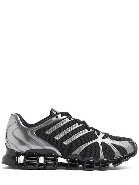 adidas Originals: Mega Ghostride sneakers - Black/Silver - women_0 | Luisa Via Roma