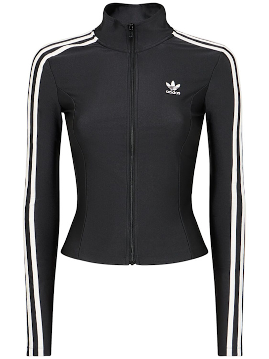 adidas Originals: 3-Stripes slim track top - women_0 | Luisa Via Roma