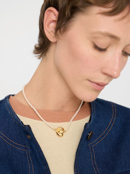 Timeless Pearly: Collana con perle e conchiglia - women_1 | Luisa Via Roma