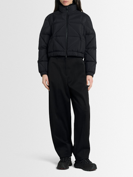 Moncler: Anafi diamond quilted nylon down jacket - women_1 | Luisa Via Roma