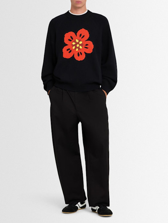 Kenzo Paris: Pullover aus Baumwollmischung „Boke Flower“ - men_1 | Luisa Via Roma