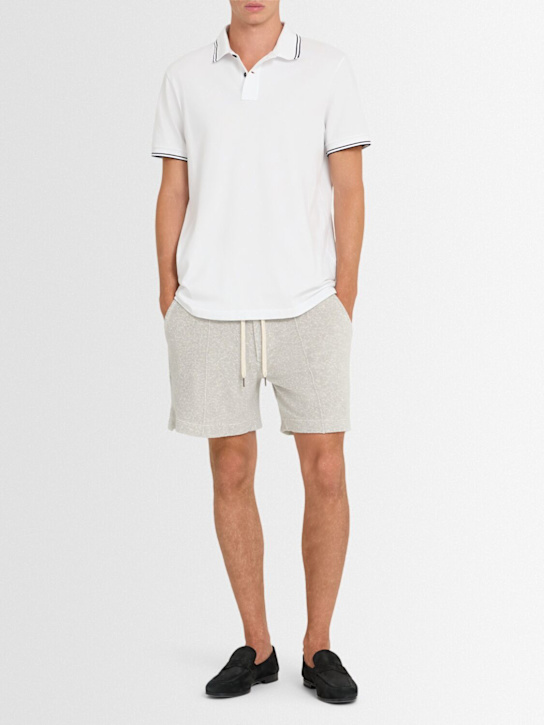 Tom Ford: Luxury cotton blend toweling shorts - men_1 | Luisa Via Roma