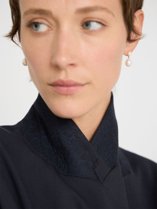 Sophie Bille Brahe: Venus D'Eau 14ktゴールド＆パールピアス - パール - women_1 | Luisa Via Roma