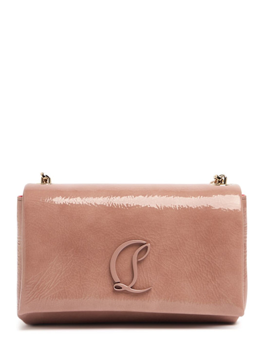 Christian Louboutin: Loubi54 soft patent clutch - women_0 | Luisa Via Roma