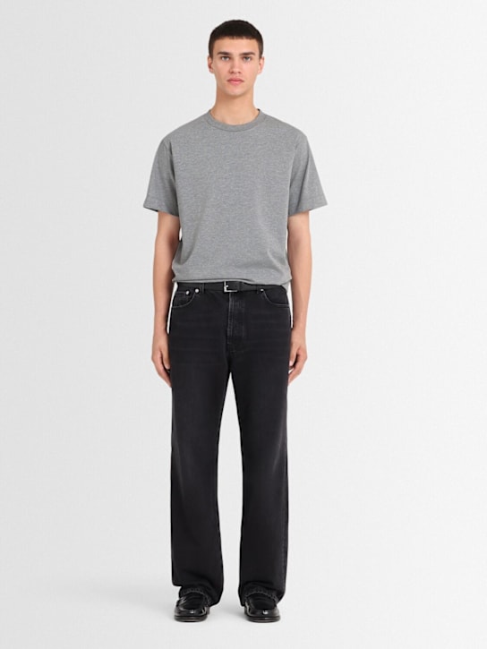 The Core: Classic cotton jersey t-shirt - Grey - men_1 | Luisa Via Roma