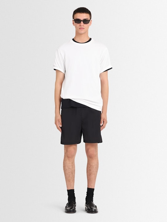 The Core: Classic cotton jersey t-shirt - White - men_1 | Luisa Via Roma