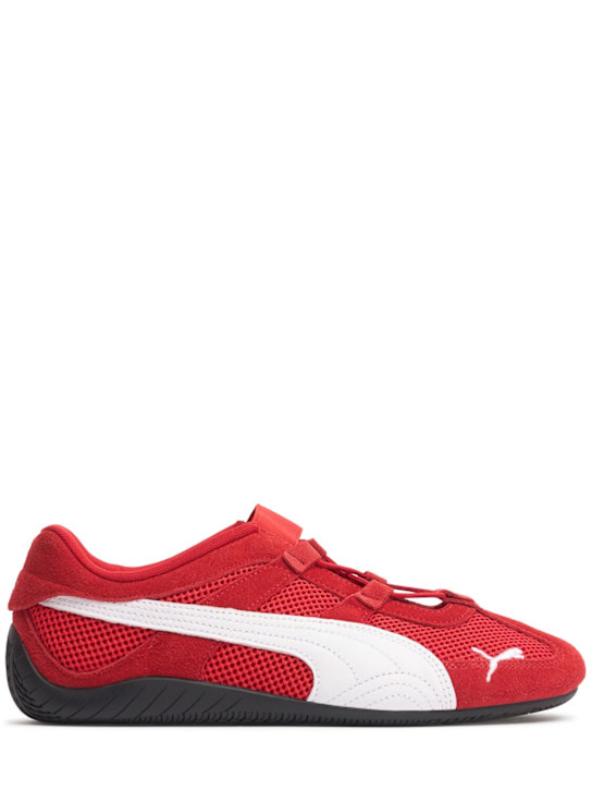 PUMA: Speedcat Go sneakers - Red/Puma White - women_0 | Luisa Via Roma